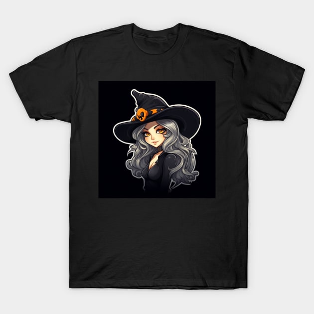 Happy halloween witch T-Shirt by NumberOneEverything